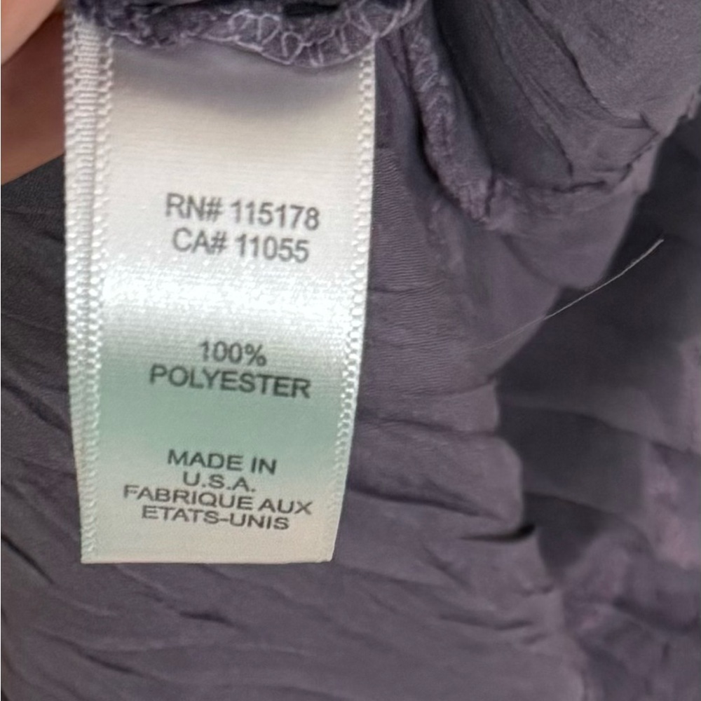 KOMAROV Midnight Crocus color 3/4 length  dress size L - Picture 10 of 13